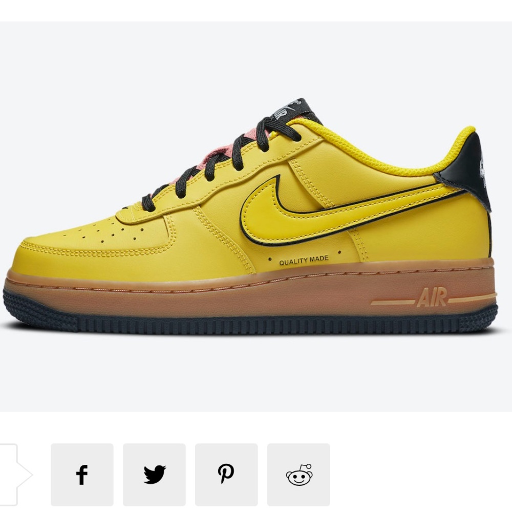 Air Force 1 Low GS “Yellow Gum”